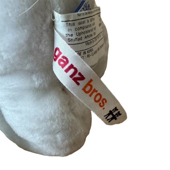 VTG 1979/81 The Smurfs Seated Smurf & Papa Smurf Bean Bag Plush Toy Bundle - Picture 7 of 16